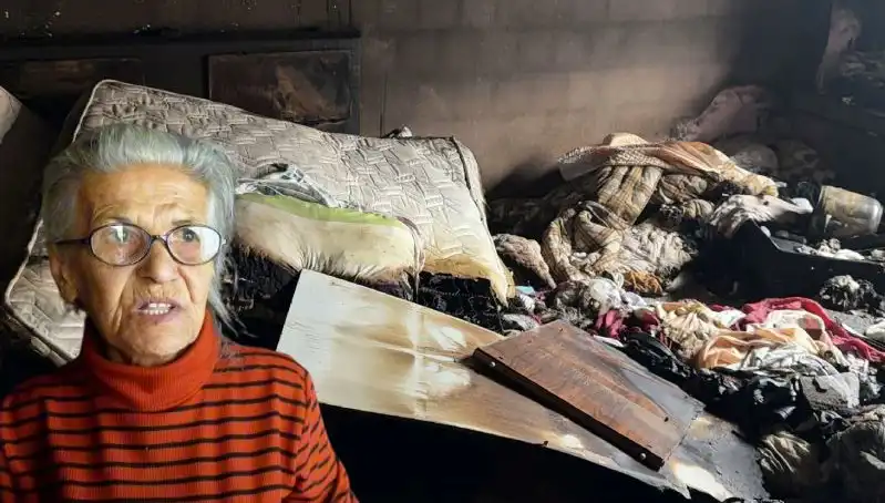 Annesine Kıyamadı, Evi Ateşe Vererek Olay Yaratmak İstedi