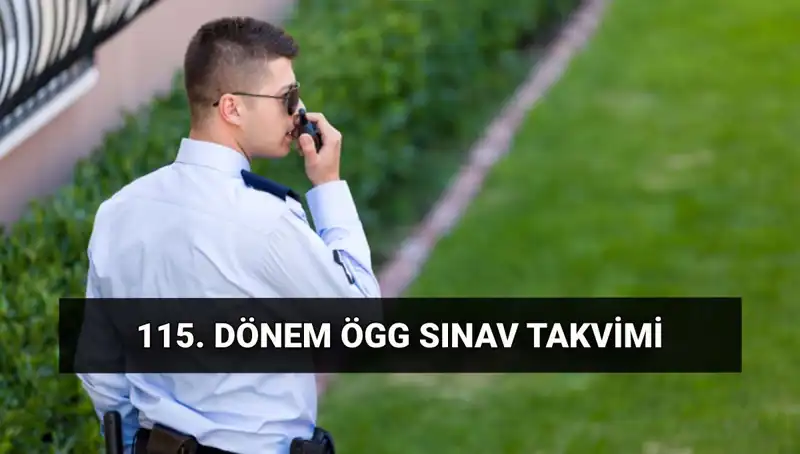 2025 Özel Güvenlik Sınav Tarihleri ve Yerleri Belli Oldu!