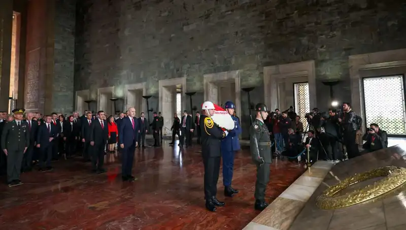 Devlet Erkanı Onuruna Anıtkabir’de Duygu Dolu Anlar