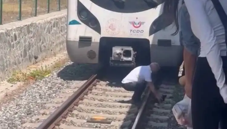 Marmaray Makinistinin Kahramanlığı: Raylardaki Kediyi Kurtardı!