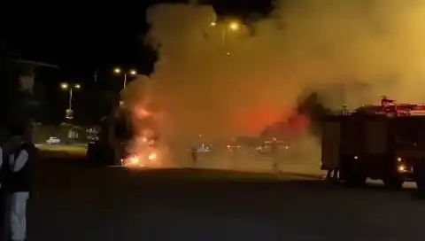 Zonguldak'ta Seyir Halindeki TIR'ı Alevler Sardı: Olay Anı Korkuttu